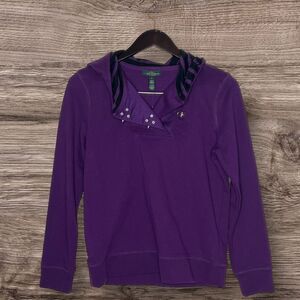 Purple: Lauren Jeans Co. Hoodie by Ralph Lauren